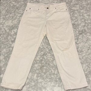 Levi's Women's Off-White Cropped Pants